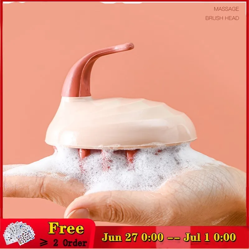 

Силиконовая насадка для шампуня, инструмент для ухода за телом, гребень для душа, портативная щетка для шампуня, щетка для ванны, спа, щетка д...