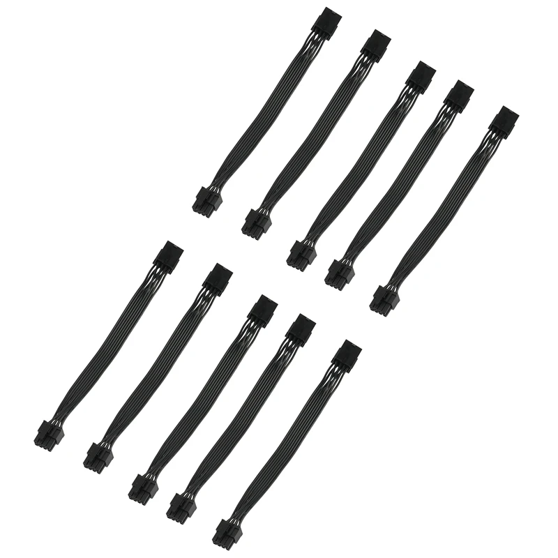 

10 шт./лот Pcie 8-контактный до 8-контактный (6 + 2) Pcie Express (Pcie) Кабель питания для видеокарты