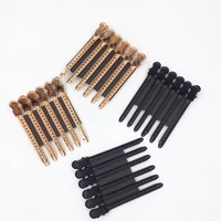 6pcs crocodile metal hairpins duck bill rust proof clamps curly hair style partition clip