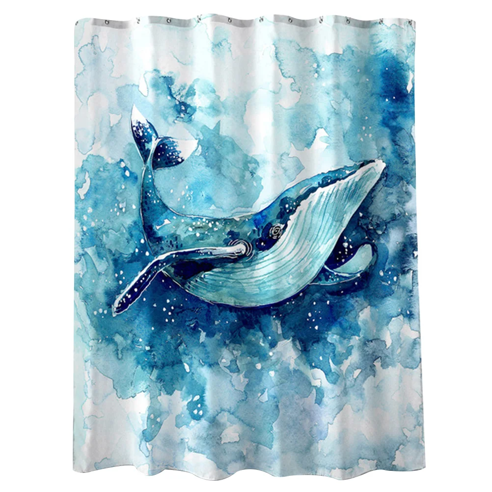 

Waterproof Shower Curtains Ocean Wave on Vintage Wooden Bathroom Curtains Oriental Fabric Vintage Kanagawa Japanese Wave