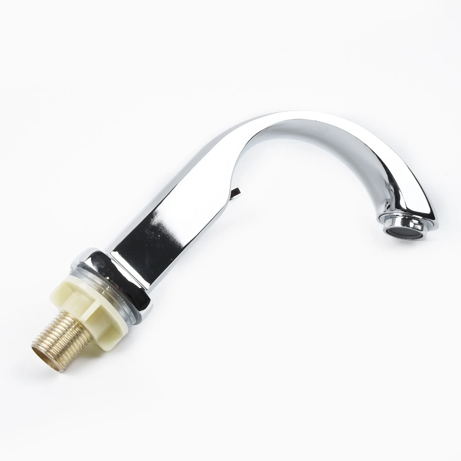 Смеситель для ванны FLDJL Chrome с одной рукояткой и изливом для холодной воды для кухни и ванной комнаты.