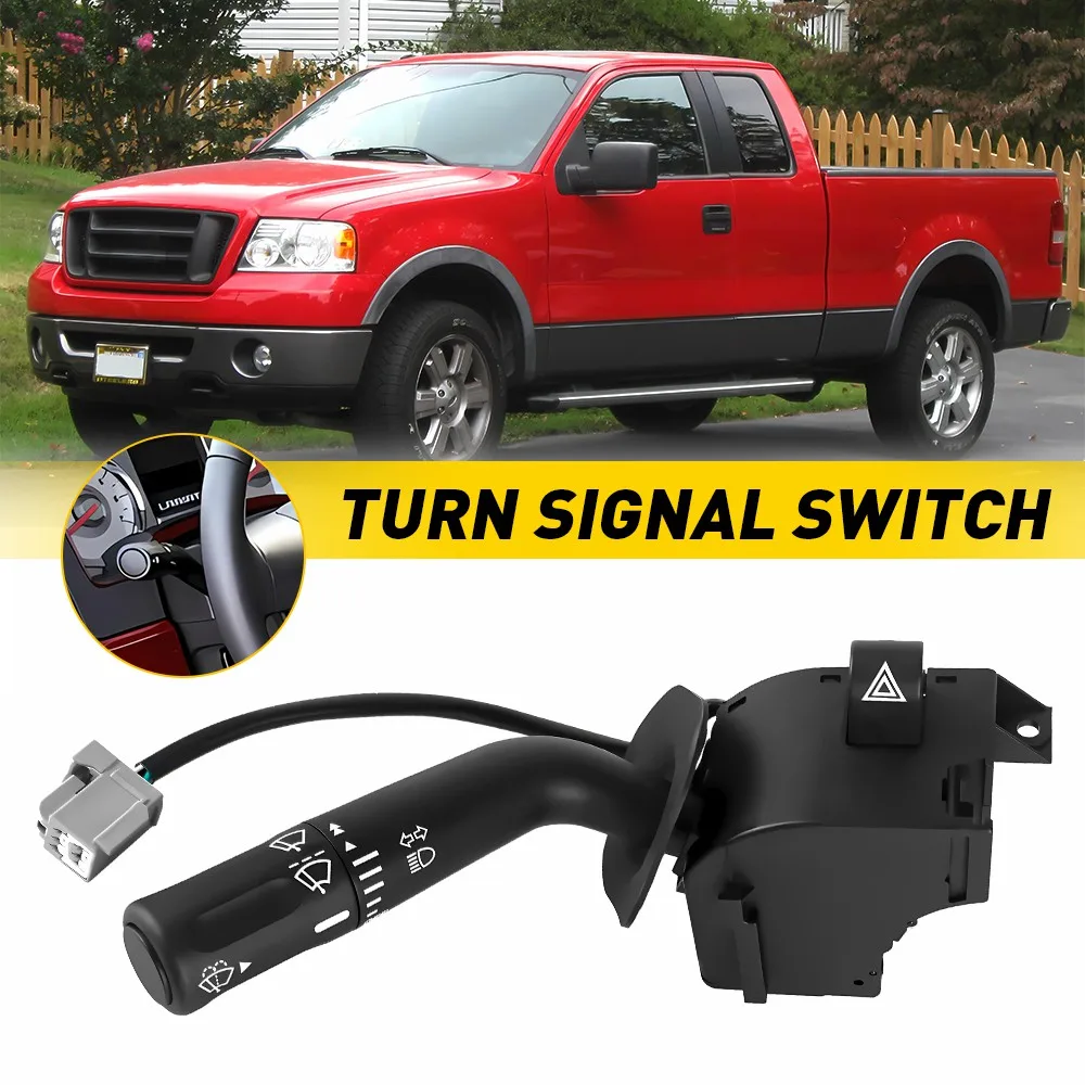 

Car Indicator Turn Signal Wiper Switch For Ford F150 2005-2008 Lincoln Mark LT 2006-2008 Multi Function Auto Accessories