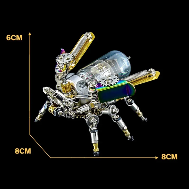 Пазлы 3D модели светлячков металлическая сборка сделай сам механический инсект
