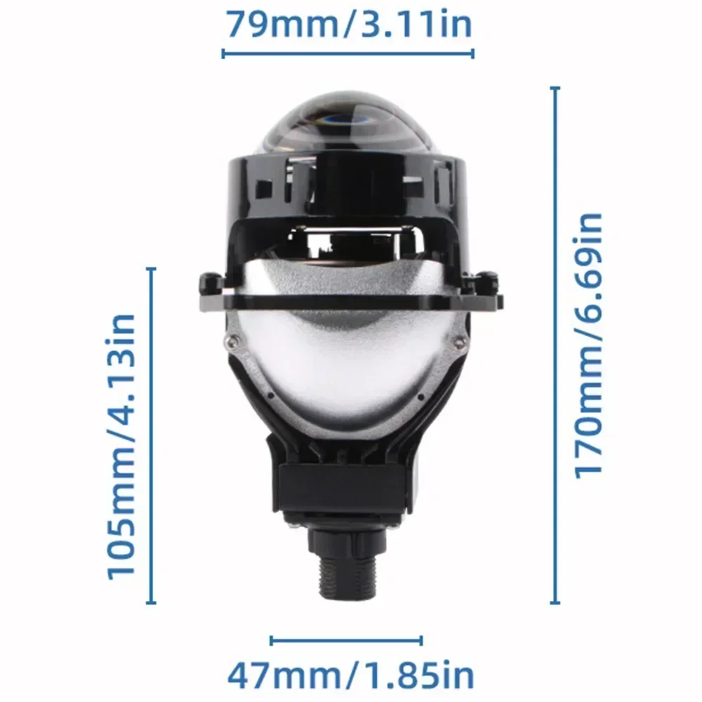 Обновите освещение вашего автомобиля с 3-дюймовым Bi-светодиодный лазерным