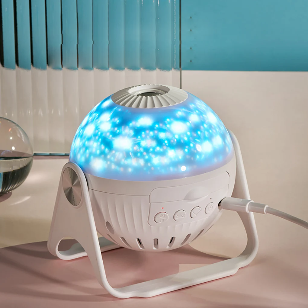

LED Star Projector Night Light 6 in 1 Planetarium Projectionr Galaxy Starry Sky Projector Lamp USB Rotating Night Lights