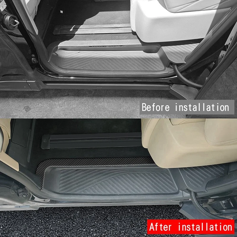 Автомобильная кожаная верхняя Наклейка для Toyota ALPHARD/VELLFIRE 40 серии 2023 + полосы на