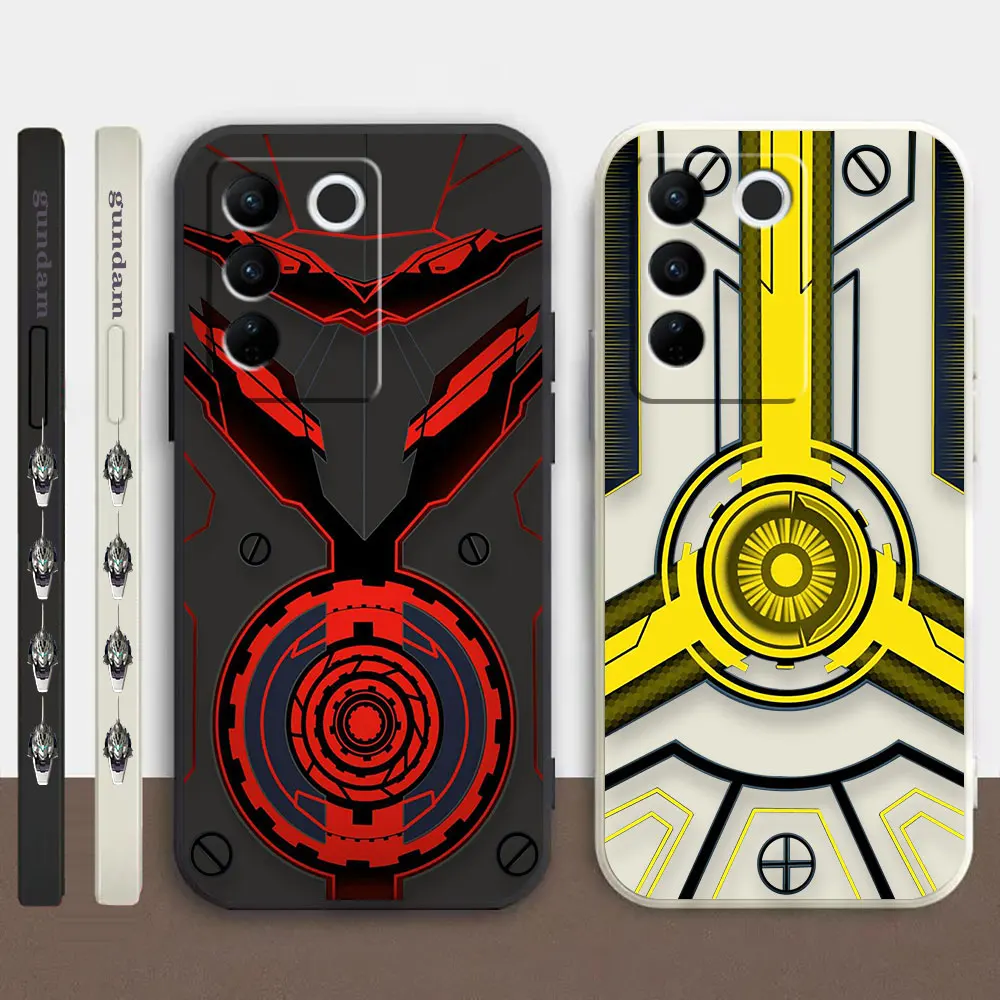 

Case For VIVO S5 S6 S7 S9 S9E S10 S12 S15 S16 S16E V19 V20 V21 V23 V25 V27 PRO 5G Case Cover Funda Cqoue Shell Capa Robot Armor