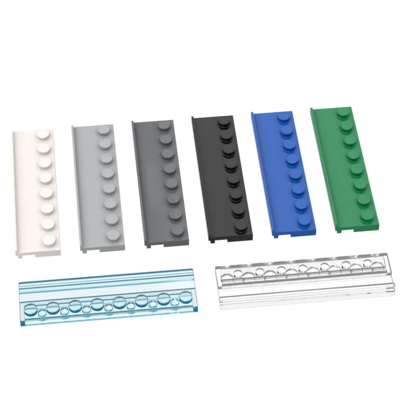 

10PCS MOC Bricks Assembles Particles 30586 1x8 For Building Blocks Parts DIY electric Educational Bricks Kids Toys