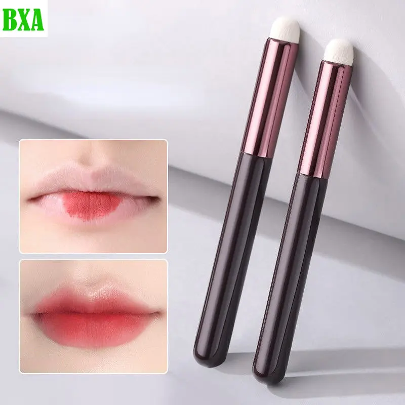 

1ps Mini Lipbrush Super Soft Lipstick Matte Smudge Brushes Makeup Brushes Round Precision Concealer Brush Fingertip Makeup Tools