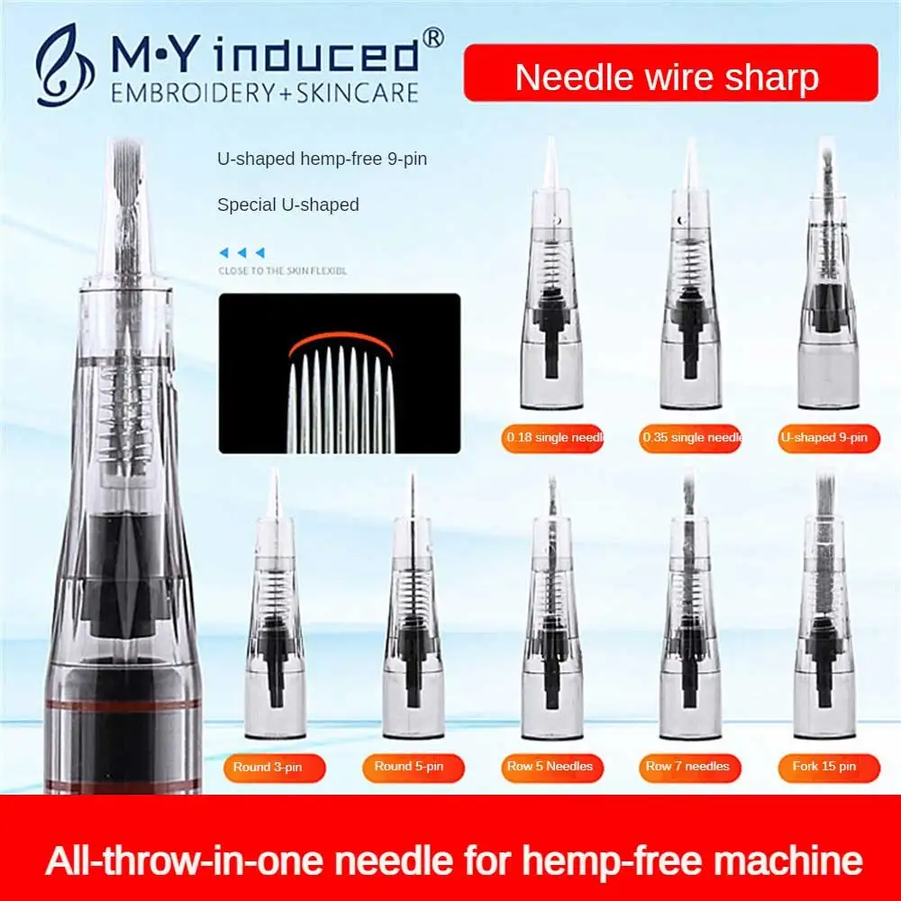 

No Inkjet Needle Supplies Tool High-quality Non Hemp Integrated Needle Stainless Steel Needle No Flying Needles Embroidery