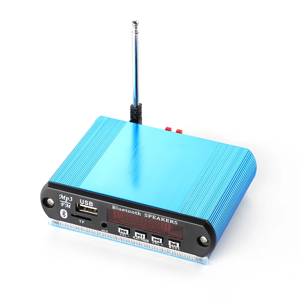 AIYIMA MP3 декодер усилитель мощности аудио 2x15 Вт стерео Bluetooth 2 дюйма 4 Ом 12