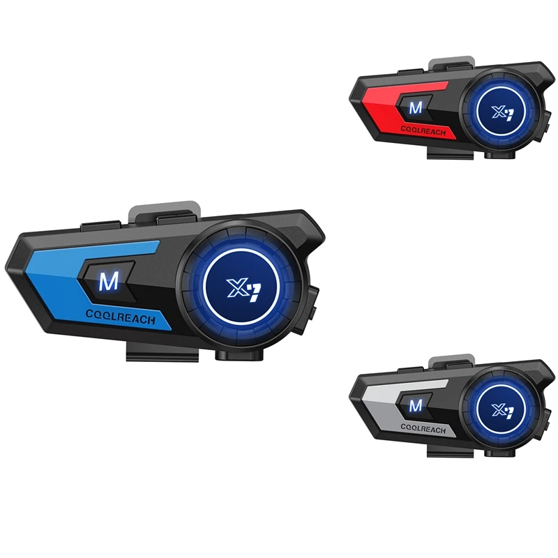 

Helmet Bluetooth Headset Motorcycle BT5.0 Multi-Functional Stereo Headphones Anti-Jamming Waterproof