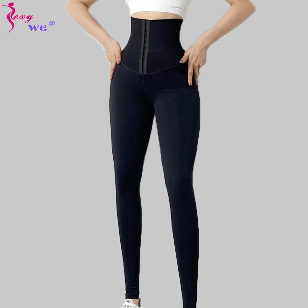 SEXYWG Women Shapewear Leggings High Waist Tummy Control Body Shaper Leggings