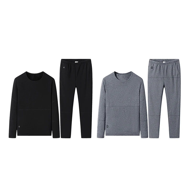 HOT Trousers Thermal Long USB Heated Underwear Pants Leggings Tops Solid Color Safe Winter Warmer Body Breathable Underpants