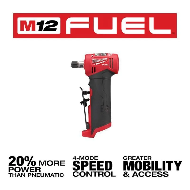 Milwaukee M12 FDGA/2485 топливо™Прямоугольный бесщеточный шлифовальный станок 1/4 дюйма 12 В