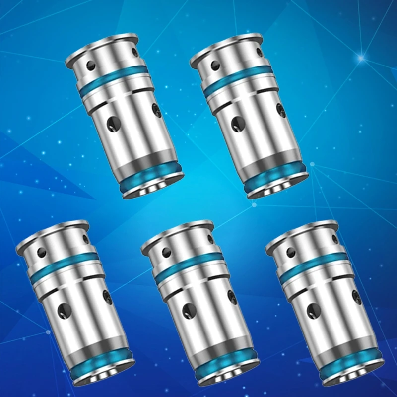 

CPDD 5 Pcs Replacement Atomizer AVP pro vape Coil Heads for 1.15 Ohm