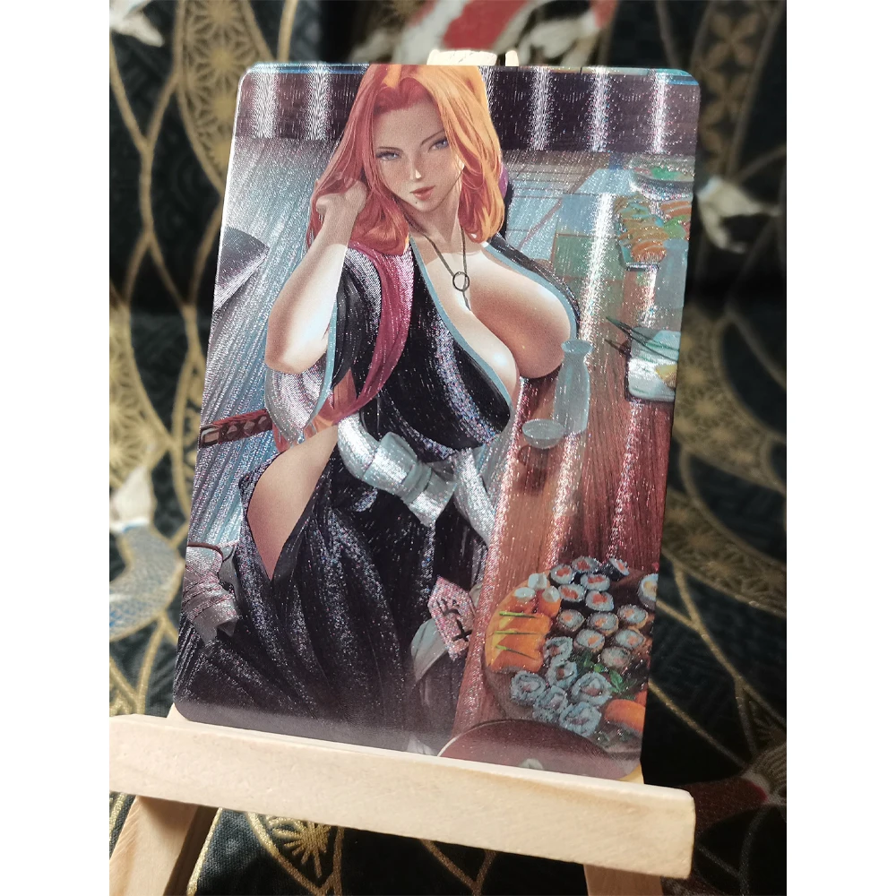 4 шт./компл. отбеливающая флеш-карта ACG сексуальные кавайные Аниме Девушки Matsumoto