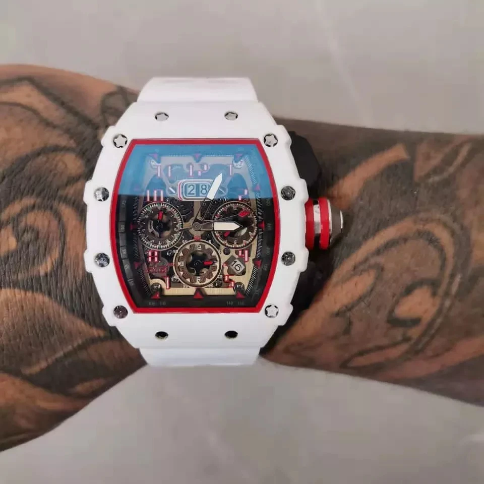 

New 6-pin full-featured RM men's watch top brand luxury watch men's quartz automatic watch men's watch reloj de hombre