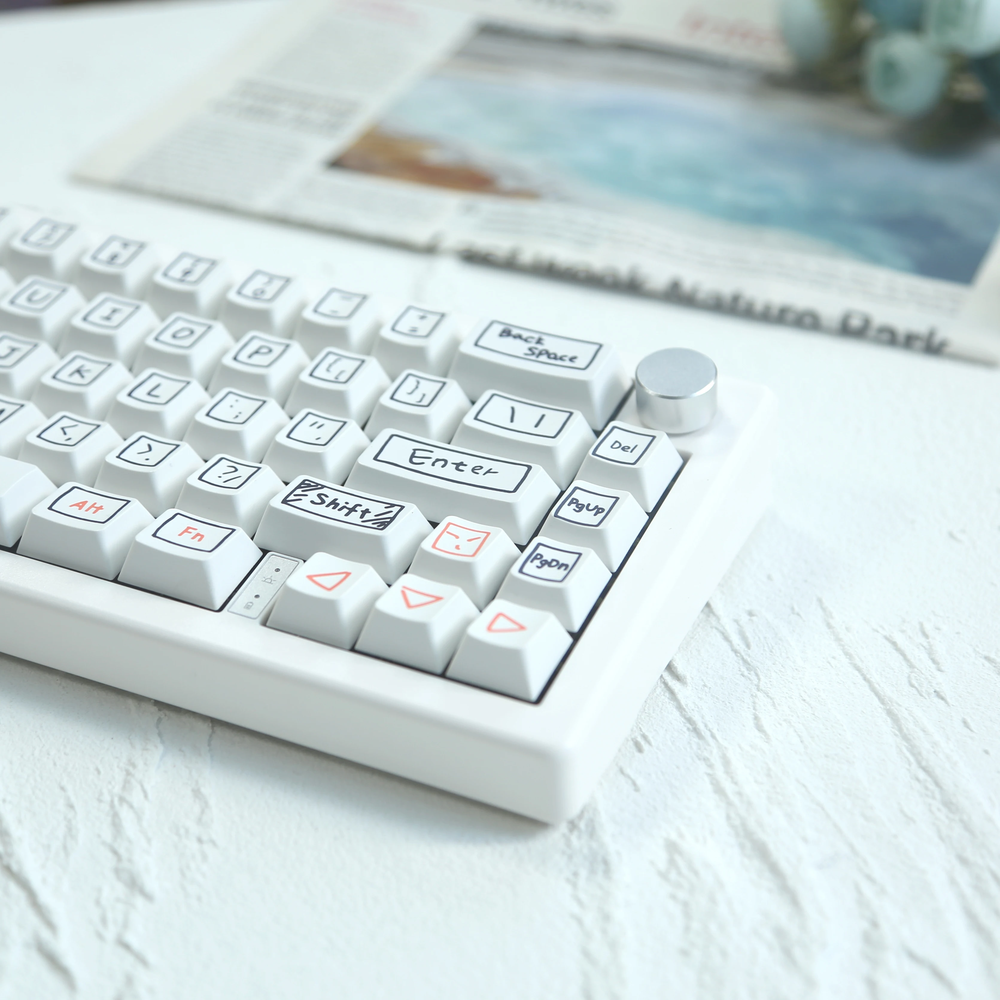 Колпачки для клавиш с граффити Cherry Profile 126 колпачки механической клавиатуры набор