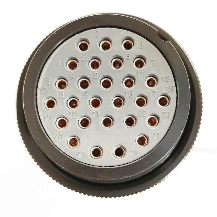 Геофизический разъем NK27 Гнездовой кабельный для 12-канального сейсмического