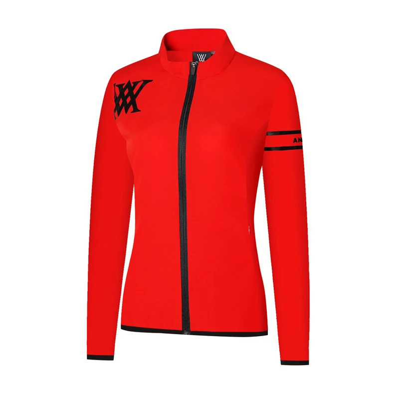 The new golf sunscreen women's long-sleeved windbreaker thin breathable sunscreen windproof jacket