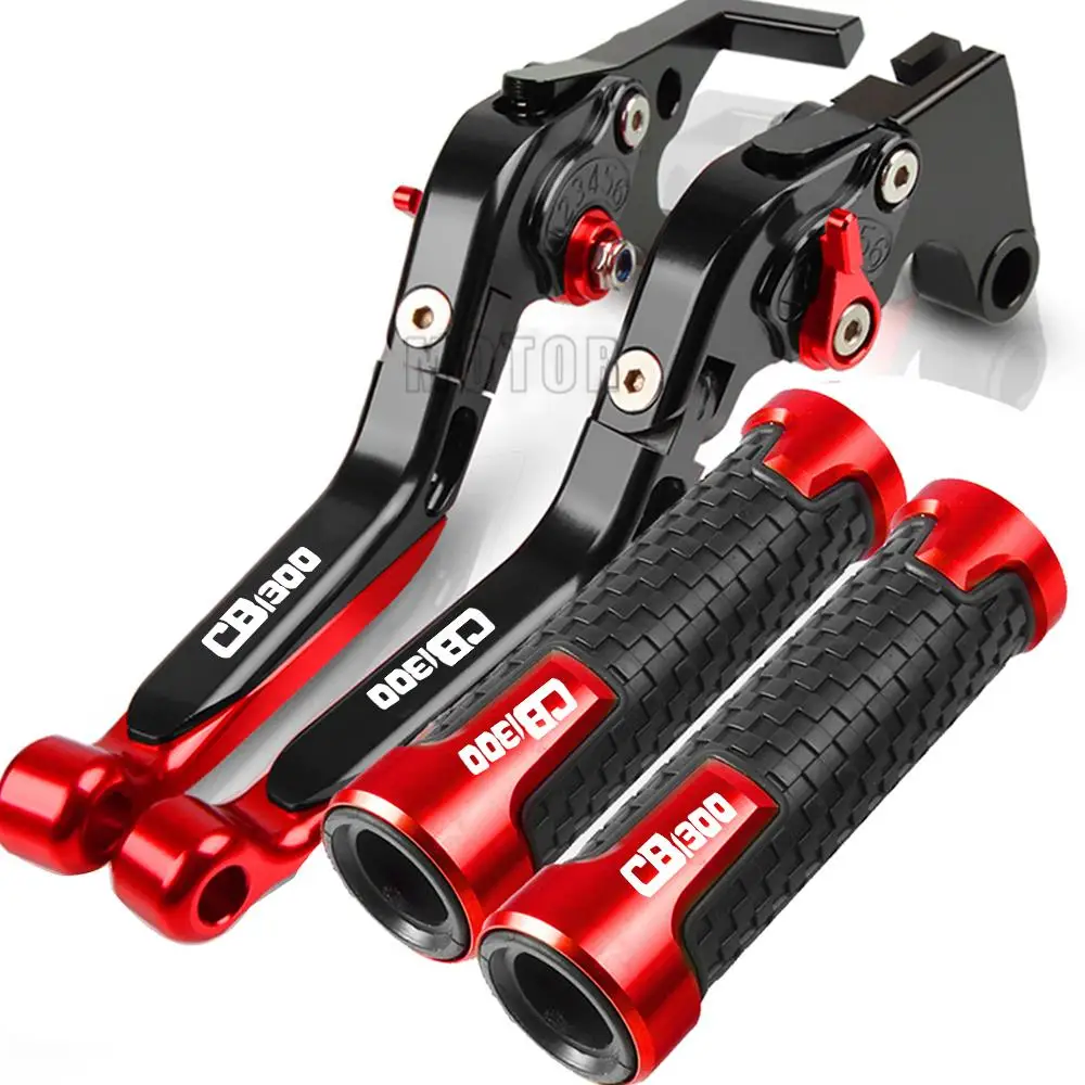 

Motorcycle Accessories Adjustable Foldable Brake Clutch Lever Handle Grips Parts For HONDA CB 1300 CB1300 X4 SC38 1997 1998 1999