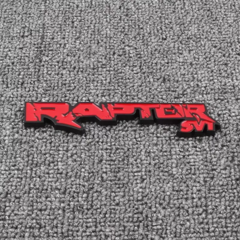 

3D металлические автомобильные наклейки SVT Raptor логотип эмблема кузова наклейка для Ford Ranger F150 F250 F350 F450 F550 SVT декоративные аксессуары