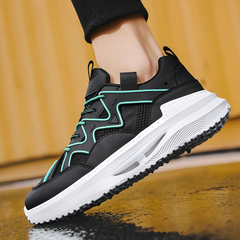 

Мужские кроссовки для тенниса, повседневная Роскошная обувь, Дышащие Модные лоферы, обувь для соревнований, бега