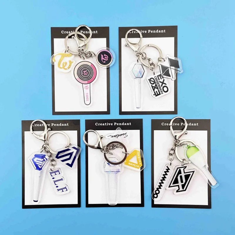 Брелок EXO двойной мамоо SJ 17 дюймов мультяшный альбом акриловый брелок подарки для