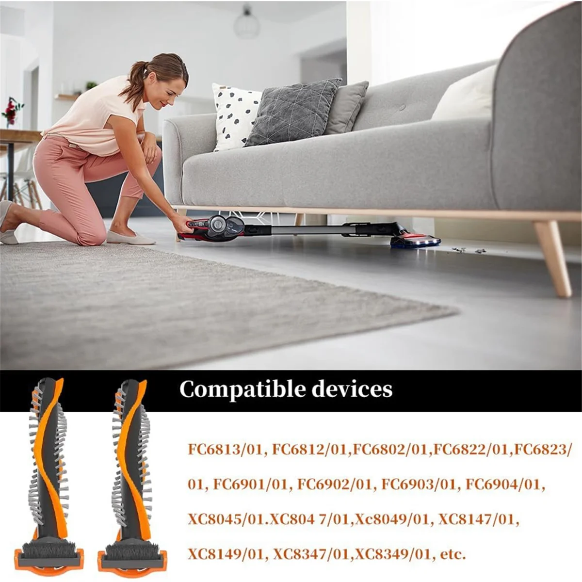 Щетка для пылесоса Philips CP0667 сменная Speed Pro Max и FC6 XC7/8 Series аксессуары