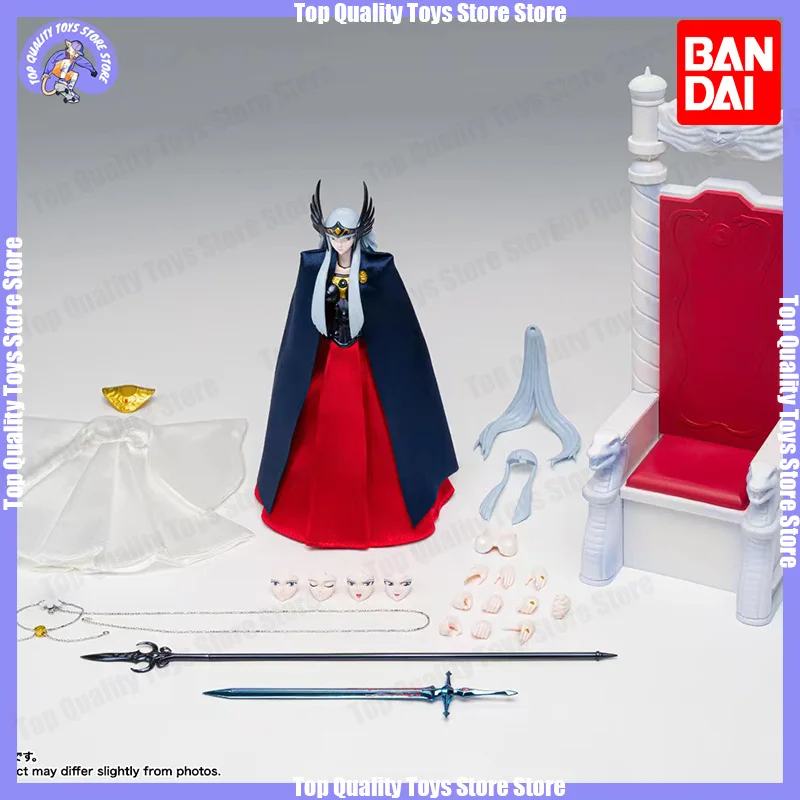 

Hot Original Bandai Saint Seiya Action Figure Hilda Hiruda Polaris Myth Cloth Odin'S Earthly Spokesman Ver Spirits Toy Gift