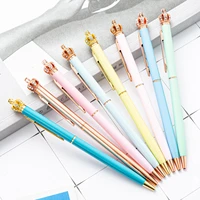 new style lovely cartoon dream crown gift metal ball point pen