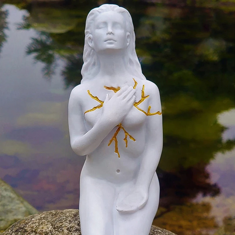 

Goddess Statue Home Decor Gifts Self Love And Shaping Spirit Goddess Figurine Healing Goddess Sculpture Abstract Portrait