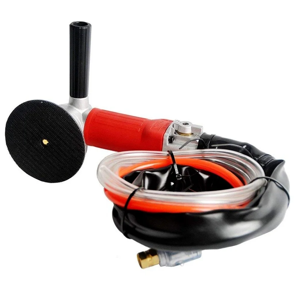 

3"/4"/5" air polisher pneumatic air wet angle sander orbital machine