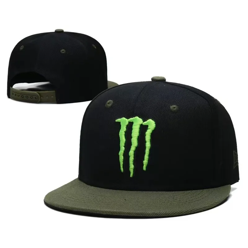 Фото Высококачественная памятная бейсболка Monster Energy 2026 для мотоциклистов с застежкой-липучкой №2