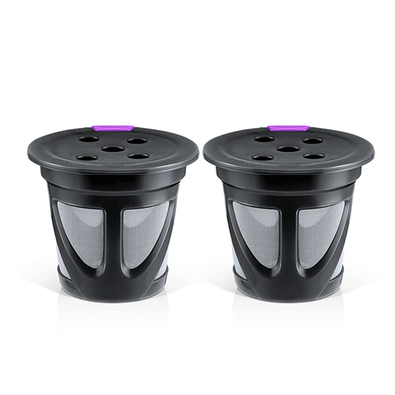 

2PCS Reusable K Cup Compatible With For Single Serve Coffee Maker Refillable K Cups Coffee Filters