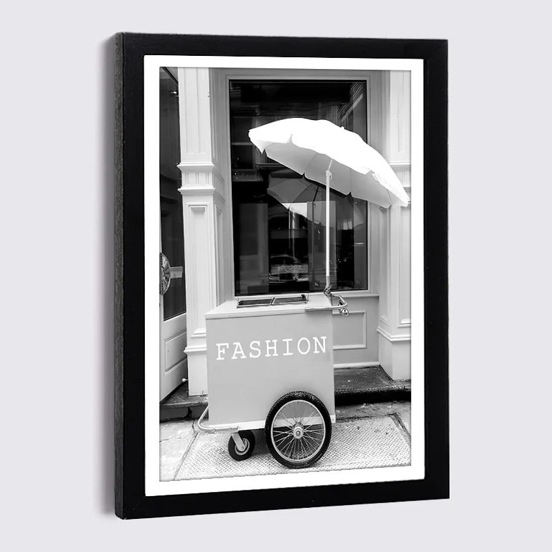 

Скандинавская тележка, Картина на холсте, фоторамка 5 дюймов 7 дюймов 8 дюймов, черная рамка для картин, современное искусство, роскошное настенное фото, домашний декор, деревянная рамка