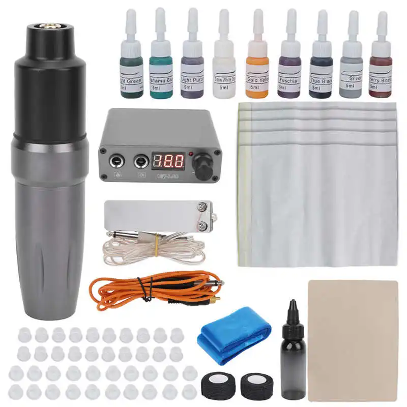 

Rotary Tattoo Machine Transfer Paper Practice Skin RCA Clip Cord Foot Pedal Rotary Tattoo Pen Bandage for Tattoo Salon for