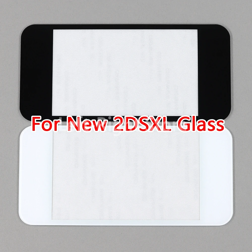 2 шт. стекло пластик для Nintendo New 2DS XL LL верхняя защитная пленка экрана зеркальная