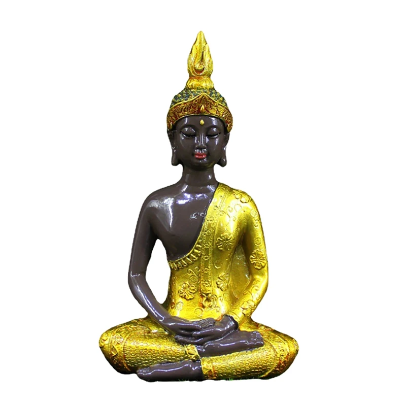 

PPYY-Buddha Statue Large Thailand Buda Buddha Sculpture Resin Hand Made Buddhism Hindu Fengshui Figurine Meditation