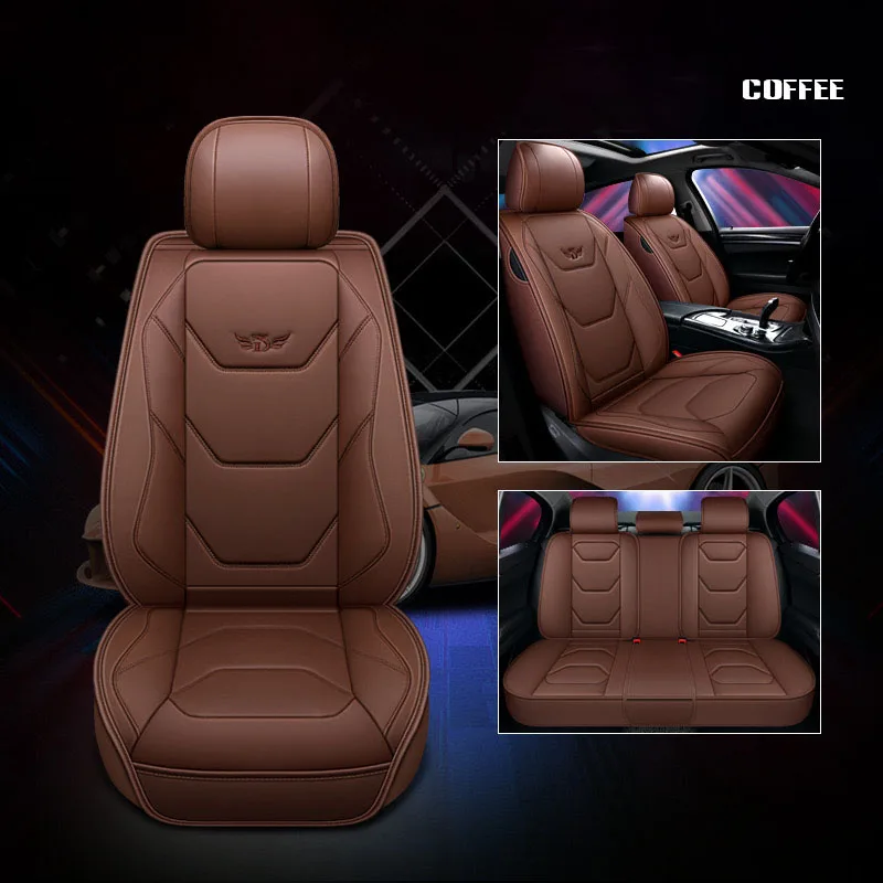Фото Универсальные кожаные чехлы на автомобильные сиденья для Opel Vivitar Andhra Omega Insignia Zafira, аксессуары для всех моделей автомобилей, автомобильные принадлежности, авто №5