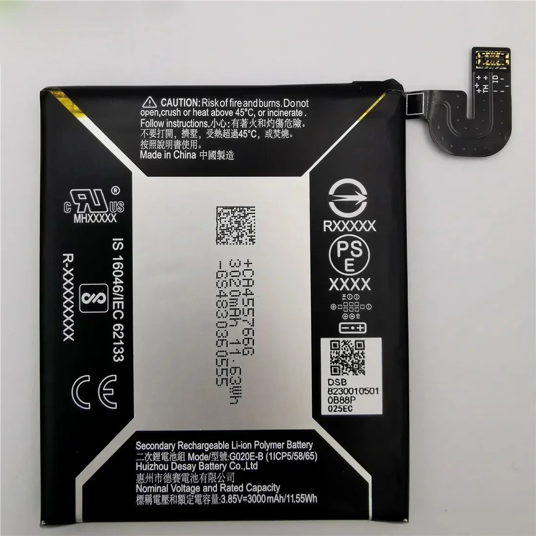 100% оригинальная новая высококачественная замена телефона аккумулятор 3000 мАч