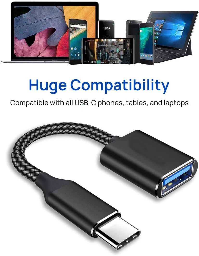 Переходник USB C-USB Type C папа-USB A Мама OTG-кабель адаптер Thunderbolt3-USB для Huawei Xiaomi MacBook Pro/Air |