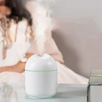 electric humidifier mini ultrasonic air purifier led lamp usb essential oil diffuser car home purifier aroma anion mist maker