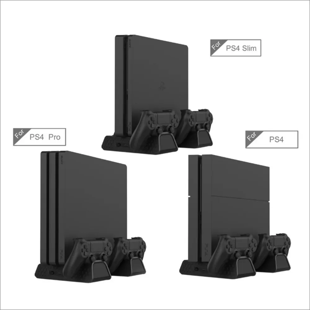 Для PS4 SLIM/PRO все-в-одном охлаждающая базовая станция охлаждающий вентилятор +