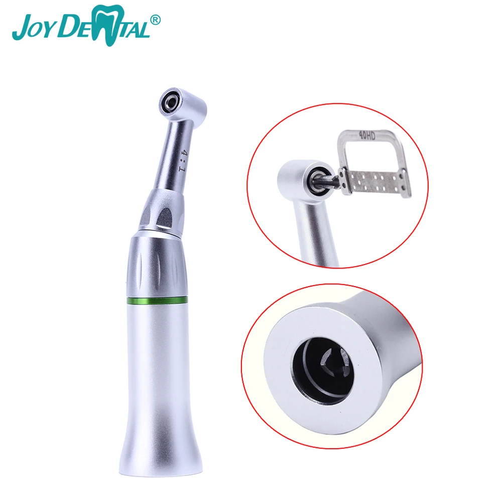 

Стоматологический наконечник JOY DENTAL с редукцией 4:1 для межпроксимальной зачистки, угловой наконечник с полосой 40HD, подходит для наконечника E-type