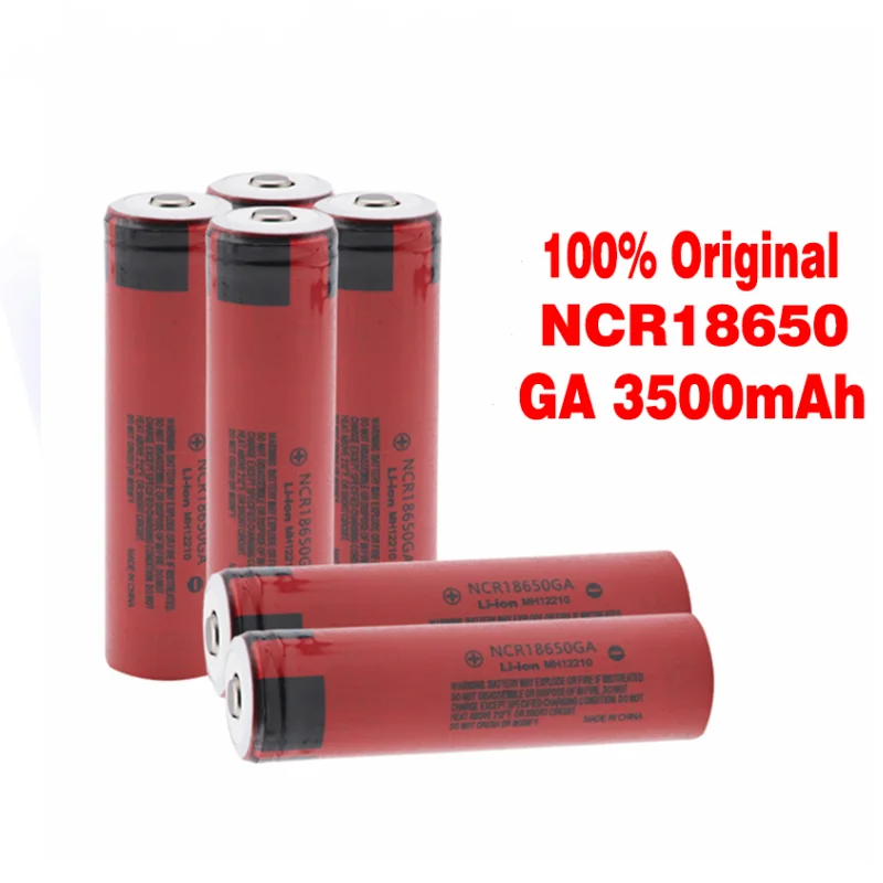 

18650 Lithium Rechargeable Battery New 100% Original NCR18650BGA 3.7v 3500mah 18650 battey For Flashlight batteries (NO PCB)