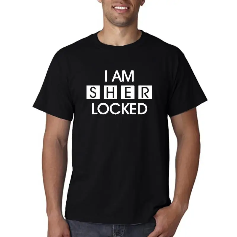 

Sherlock футболка «Шерлок» футболка, Спортивная одежда на заказ
