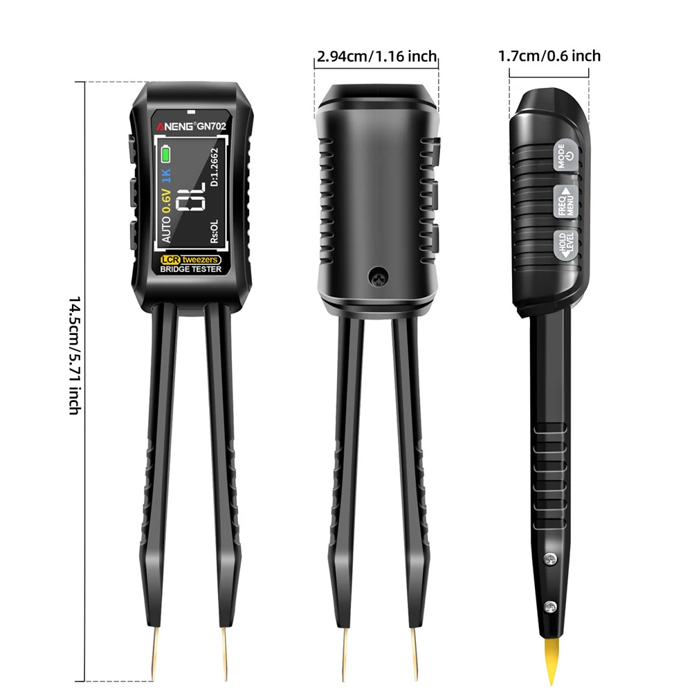 LCR SMD тестер GN702 интеллектуальный литиевый аккумулятор сопротивление емкость