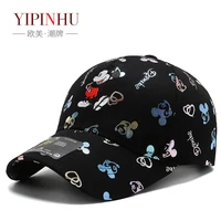 mens and womens spring and summer new baseball cap cartoon mickey embroidery fashion casual peaked cap sun hat
